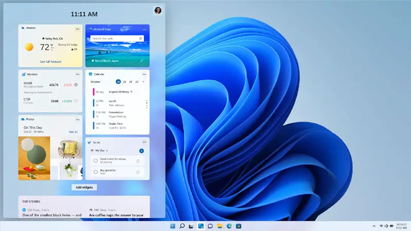 Windows 11 Interface